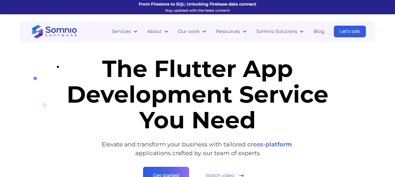 Flutter App Development